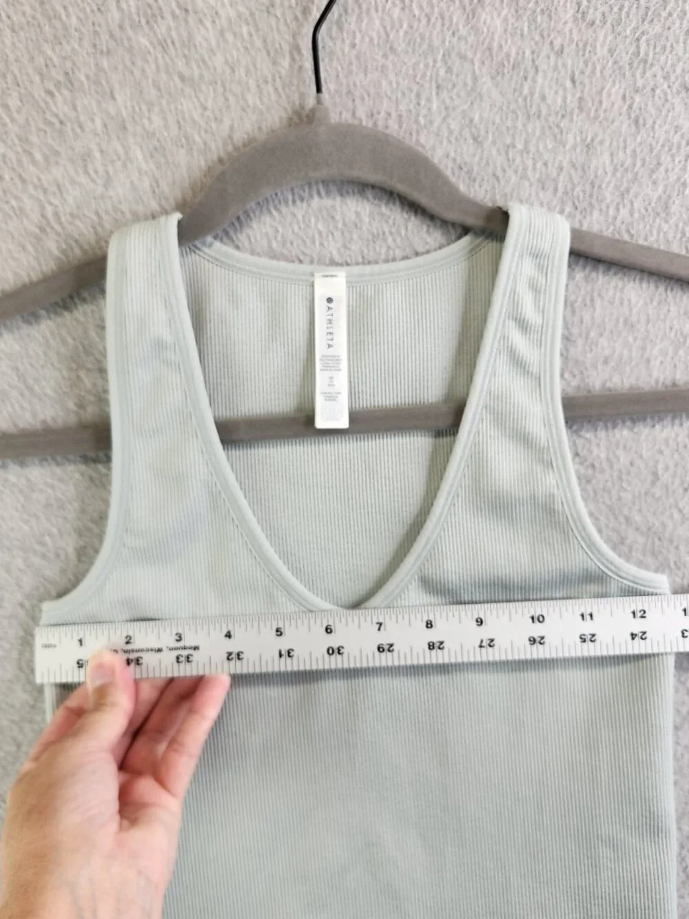Athleta Top Womens XS Aurora Tank Camisole Ribbed Seamless Basic Set Of 2 - Picture 9 of 12